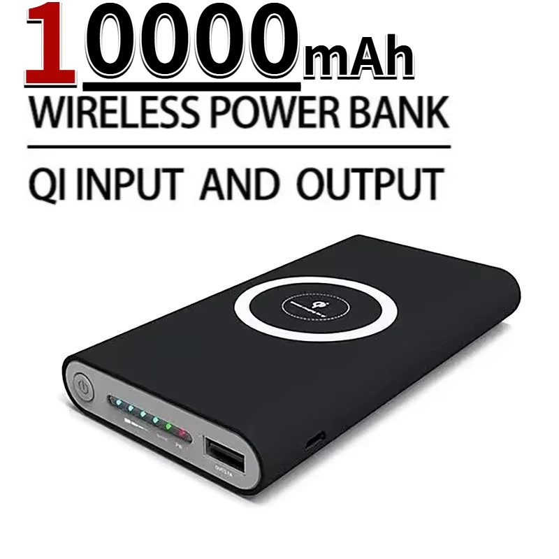 10000mAh Portable Charger Two-Way Wireless Fast Charging Type-C External Battery Rechargeable Power Bank for iPhone
10000mAh Portable Charger Two-Way Wireless Fast Charging Type-C External Battery Rechargeable Power Bank for iPhone