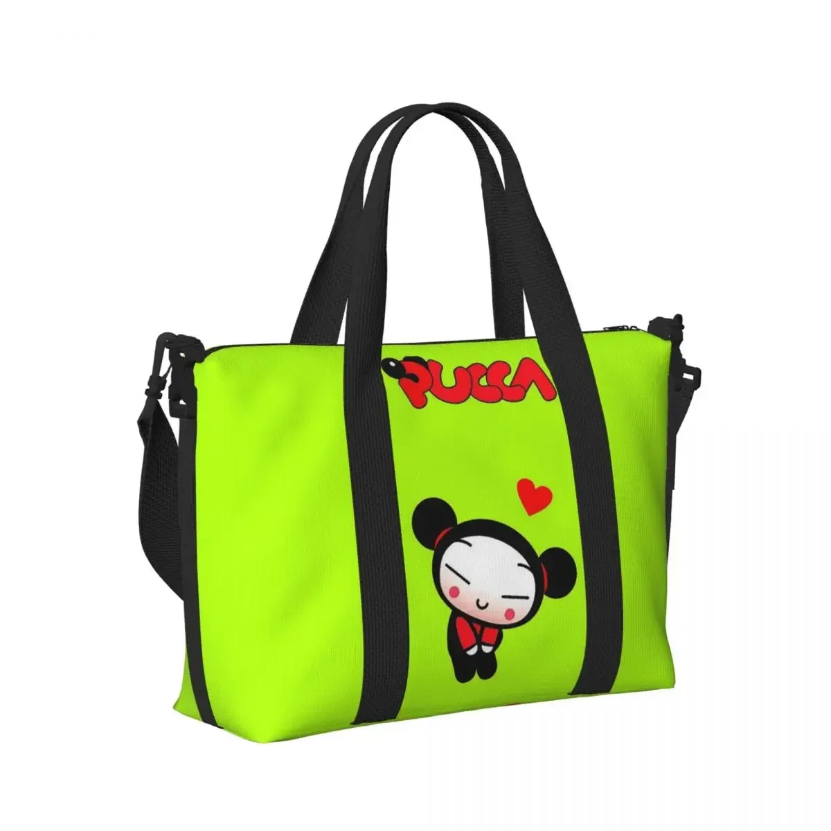 Pucca Beach Travel Bag Large Capacity Tote Bags for Gym Yoga Women Shopping Duffle Shoulder Bag
Pucca Beach Travel Bag Large Capacity Tote Bags for Gym Yoga Women Shopping Duffle Shoulder Bag