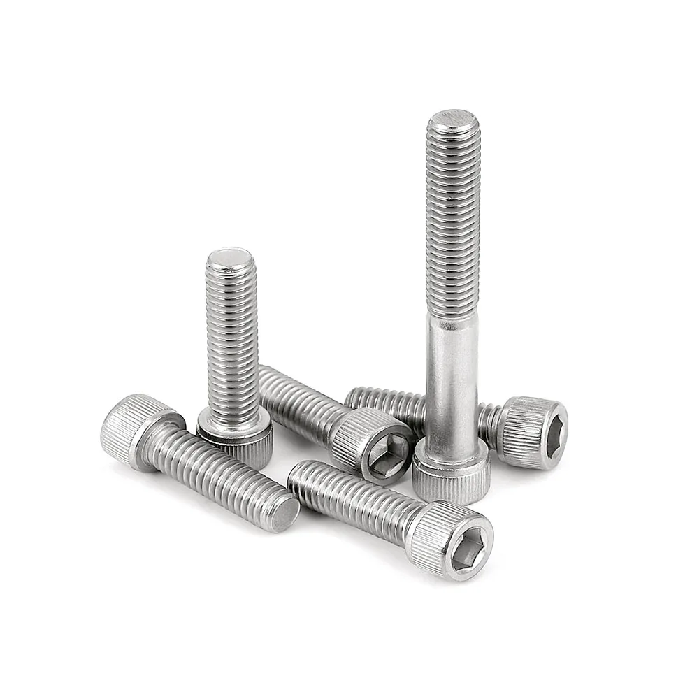 Винты с торцевой головкой из нержавеющей стали M3-M8 
Винты с торцевой головкой из нержавеющей стали M3-M8