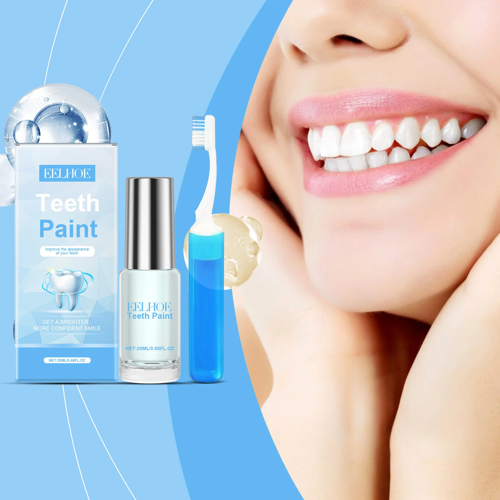 Dental Care Toothcoat Set for Teeth Stain Removal & Brightening - Long-Lasting Easy & Fast White Tooth Paint,Fresh Breath Dental
Dental Care Toothcoat Set for Teeth Stain Removal & Brightening - Long-Lasting Easy & Fast White Tooth Paint,Fresh Breath Dental