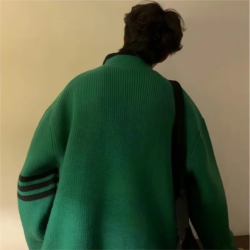 Осень-зима, большой размер 250, цвет Pou Blo, двойная молния, вязаный свитер с высоким воротником, мужская свободная модная верхняя одежда
Осень-зима, большой размер 250, цвет Pou Blo, двойная молния, вязаный свитер с высоким воротником, мужская свободная модная верхняя одежда