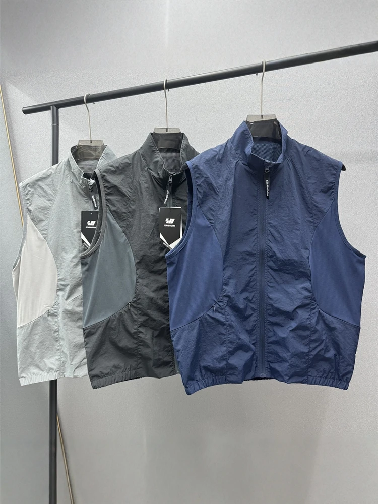 Мужской дышащий жилет-куртка для активного отдыха с воротником-стойкой, функциональная рабочая одежда, водоотталкивающая, для весны и осени
Мужской дышащий жилет-куртка для активного отдыха с воротником-стойкой, функциональная рабочая одежда, водоотталкивающая, для весны и осени
