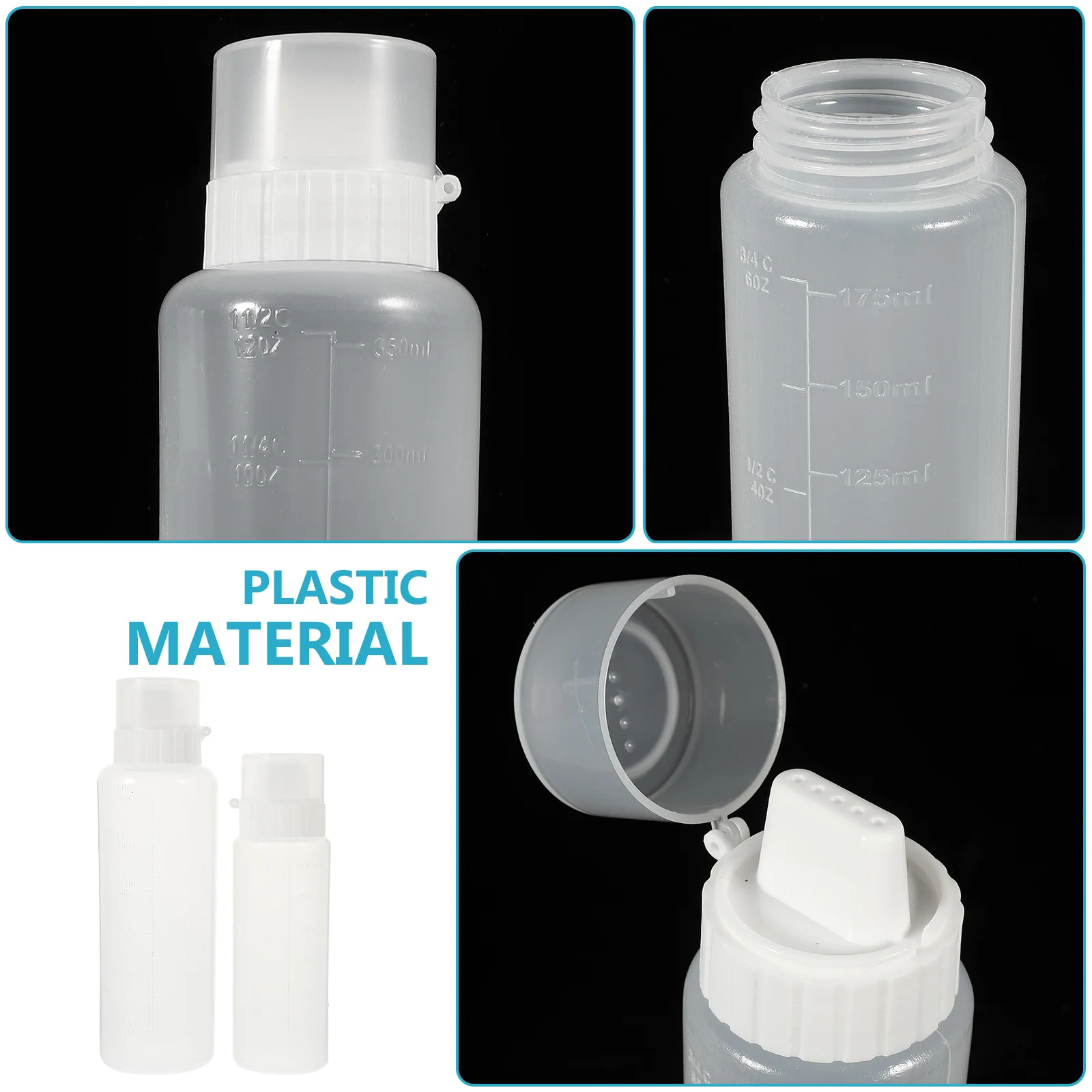 2pcs Squeeze Bottles 500Ml Transparent Condiment Sauce Dispenser For Kitchen Bbq Home Use Plastic Squeeze Bottles For Sauces
2pcs Squeeze Bottles 500Ml Transparent Condiment Sauce Dispenser For Kitchen Bbq Home Use Plastic Squeeze Bottles For Sauces