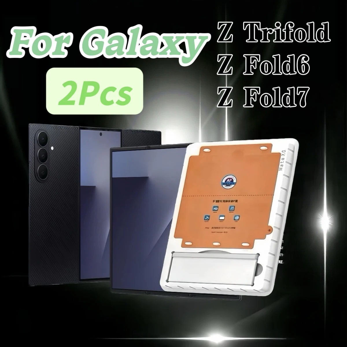 2Pcs HD Screen Protector for Galaxy Z Fold6 Z Fold7 Z Trifold Foldable Smartphone, Bubble Free Easy Installation Protect
2Pcs HD Screen Protector for Galaxy Z Fold6 Z Fold7 Z Trifold Foldable Smartphone, Bubble Free Easy Installation Protect