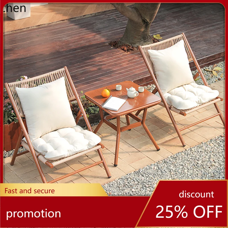 HXL balcony combination three-piece leisure folding recliner sofa chair household courtyard garden rattan chair home decor
HXL balcony combination three-piece leisure folding recliner sofa chair household courtyard garden rattan chair home decor