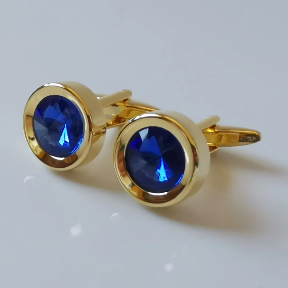 Fashionable Gold Classic Zircon Water Diamond French Shirt Cufflinks Men's and Women's Gold Dress Sleeve Nails Decoration
Fashionable Gold Classic Zircon Water Diamond French Shirt Cufflinks Men's and Women's Gold Dress Sleeve Nails Decoration