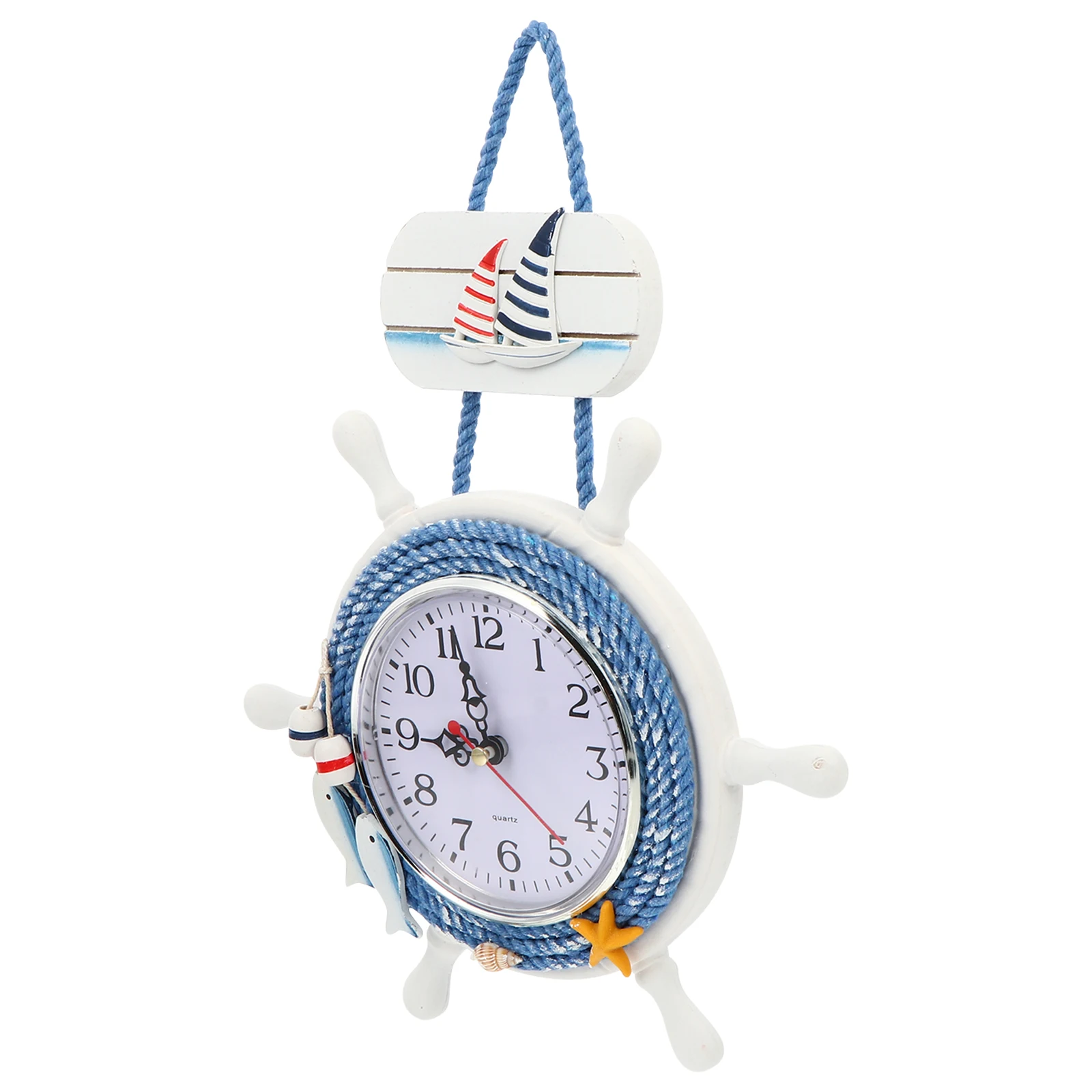 Rudder Wall Clock Mediterranean Style Wooden Decor Silent Hanging Clock for Home Cafe Bar Hotel Garden Room Decoration
Rudder Wall Clock Mediterranean Style Wooden Decor Silent Hanging Clock for Home Cafe Bar Hotel Garden Room Decoration