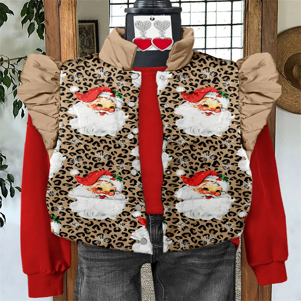 AUTUMN/WINTER 2024 3D PRINTED WOMEN'S SLEEVELESS VEST CASUAL JACKET WOMEN'S BUTTON-DOWN WARM COMFORTABLE STYLISH VEST JACKET
AUTUMN/WINTER 2024 3D PRINTED WOMEN'S SLEEVELESS VEST CASUAL JACKET WOMEN'S BUTTON-DOWN WARM COMFORTABLE STYLISH VEST JACKET