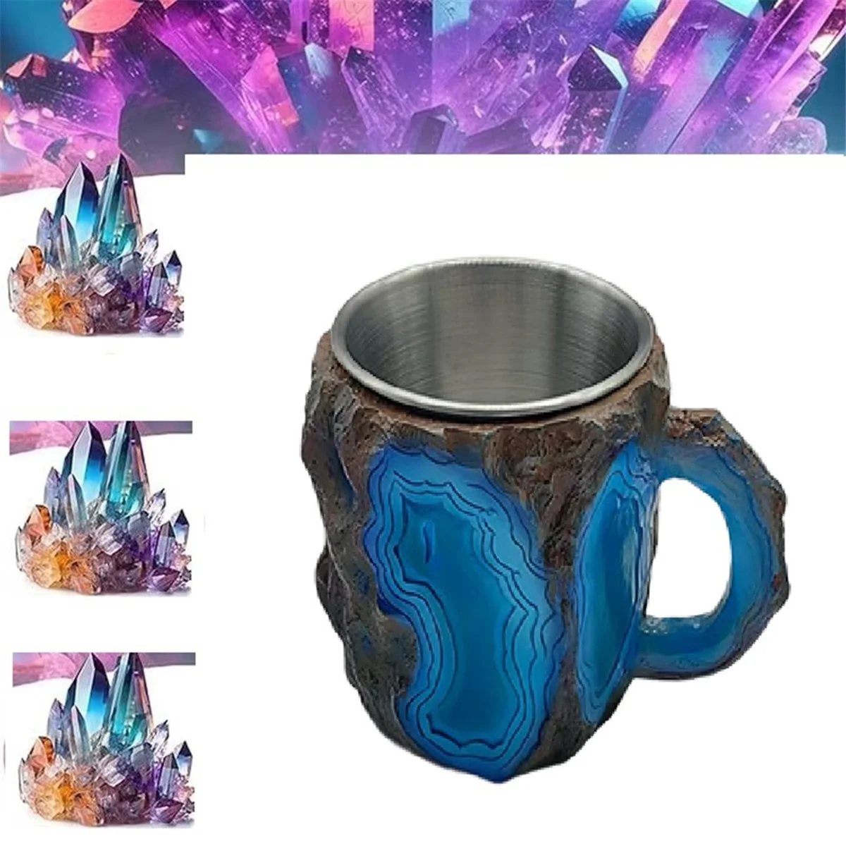 Hot Sale Luxury Mineral Crystal Coffee Mug Crystal Mineral Coffee Mugs Elegant Crystal Gift for Natural Crystal Mug for Coffee
Hot Sale Luxury Mineral Crystal Coffee Mug Crystal Mineral Coffee Mugs Elegant Crystal Gift for Natural Crystal Mug for Coffee