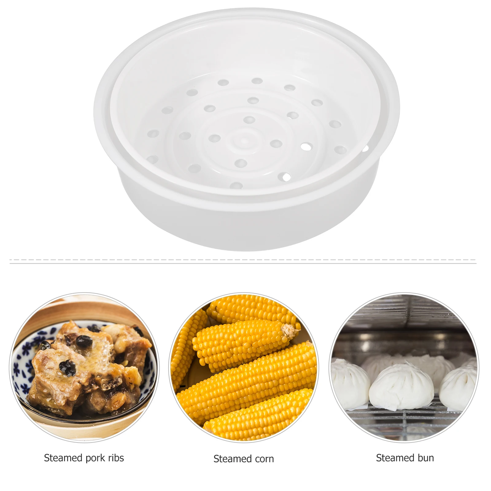 2Pcs Steamer Basket Rice Cooker Plastic Kitchen Supplies White Multipurpose Food Steaming Strainer Heating Rack
2Pcs Steamer Basket Rice Cooker Plastic Kitchen Supplies White Multipurpose Food Steaming Strainer Heating Rack