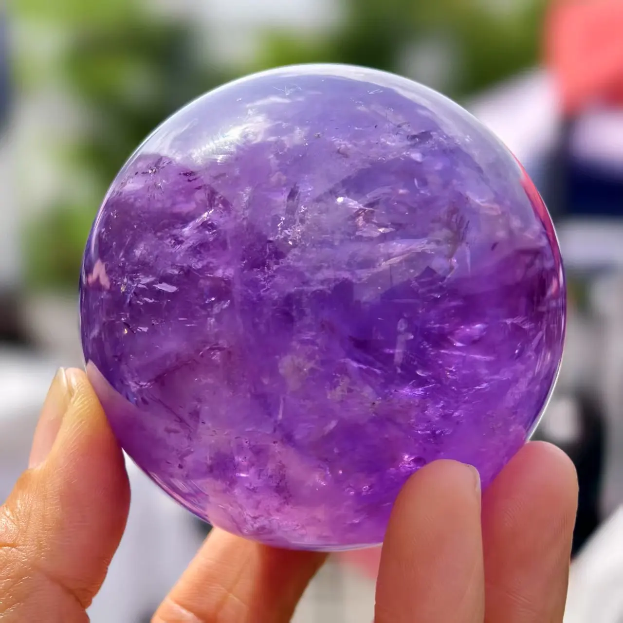 Natural Formed!Purple Crystal Ball, PAmethyst Quartz Ball, Mineral, Reiki, Repair Ball
Natural Formed!Purple Crystal Ball, PAmethyst Quartz Ball, Mineral, Reiki, Repair Ball