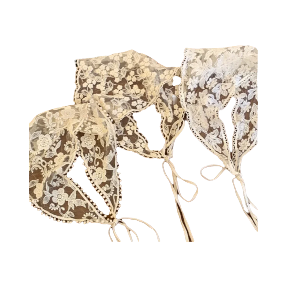 Lace Kerchief Floral Print Hair Scarf Hair Band Bohemia Bandana Triangle Scarf Sun Protection Headscarf
Lace Kerchief Floral Print Hair Scarf Hair Band Bohemia Bandana Triangle Scarf Sun Protection Headscarf