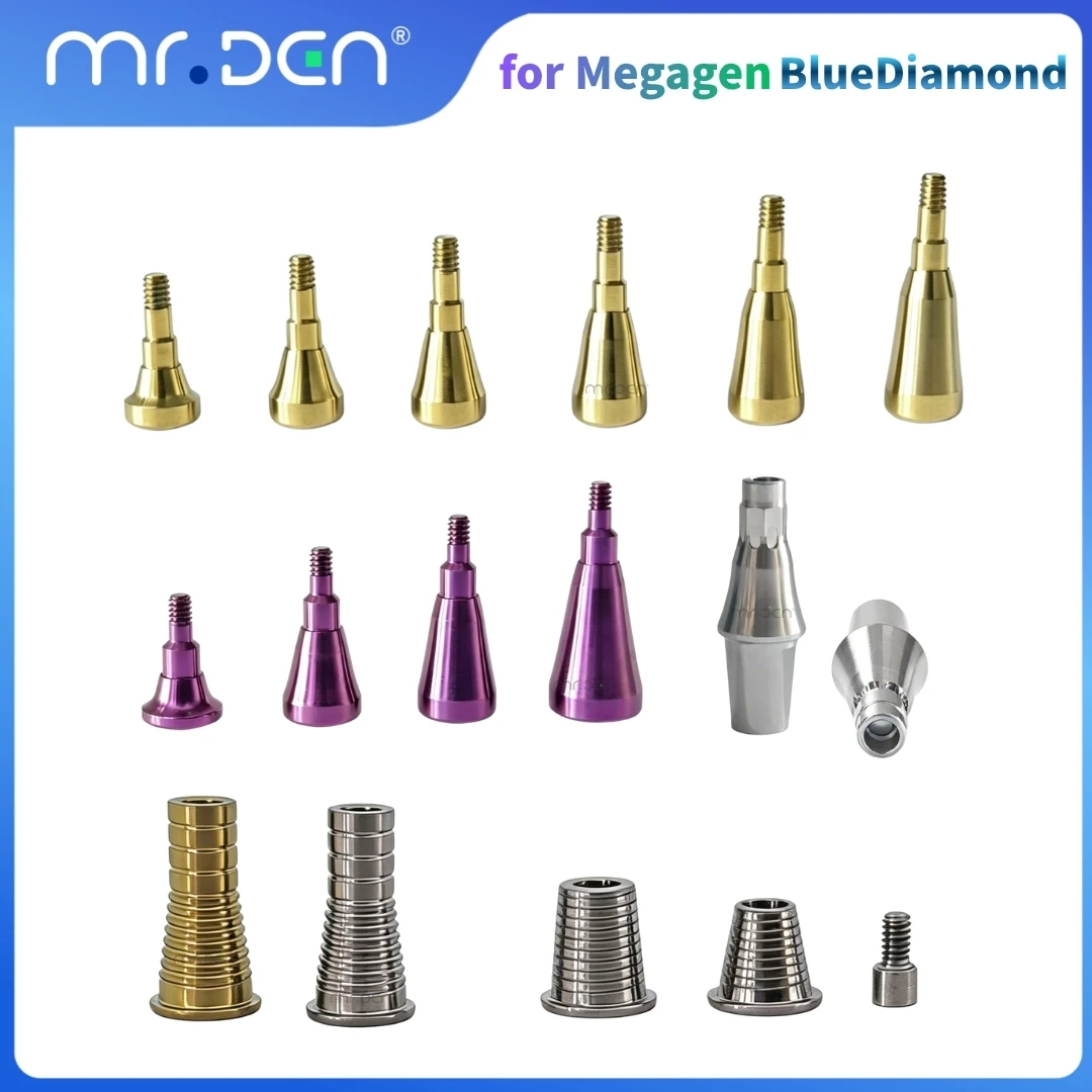 10Pcs Healing Prosthetic Abutment Screws Composite Base Parts For MeGaGen BlueDiamond Implant System Dental Accessories Screws
10Pcs Healing Prosthetic Abutment Screws Composite Base Parts For MeGaGen BlueDiamond Implant System Dental Accessories Screws