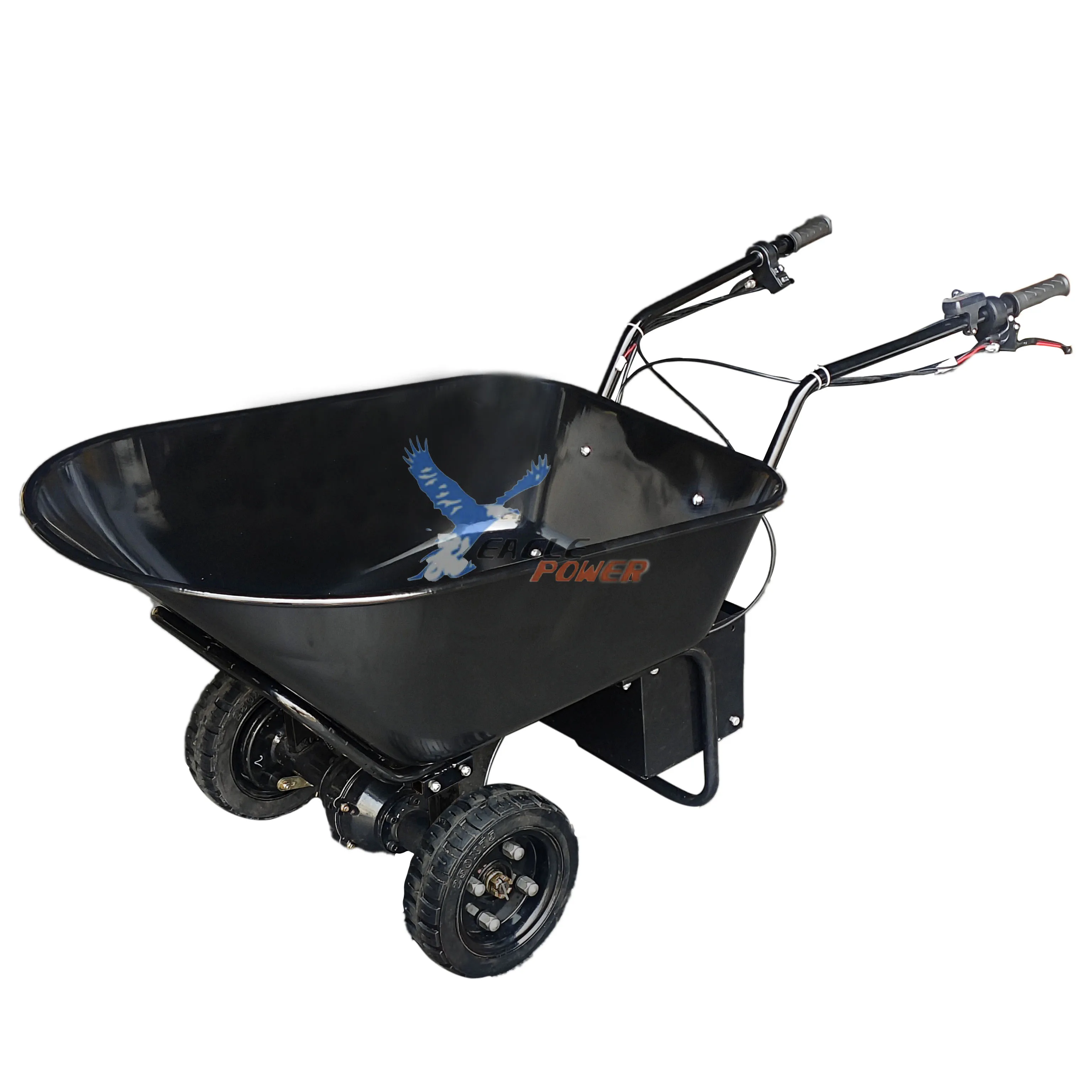 【Best-selling】All-Electric 24V DC 600W Electric Wheelbarrow 2 Wheels Barrow Heavy D-uty Electric Trolley
【Best-selling】All-Electric 24V DC 600W Electric Wheelbarrow 2 Wheels Barrow Heavy D-uty Electric Trolley