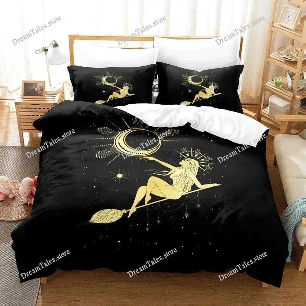 2025 Witch's Moon Bedding Set Single Twin Full Queen King Size Aldult Boys Bedroom Duvet cover Sets Anime Home Textileextile
2025 Witch's Moon Bedding Set Single Twin Full Queen King Size Aldult Boys Bedroom Duvet cover Sets Anime Home Textileextile