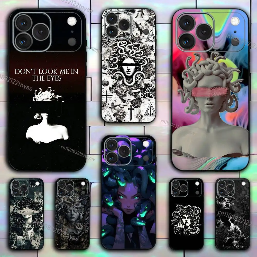 Medusa Greek Mythology Look At Me Phone Case For iPhone 17,16,15,14,13,12,11,XR,XS,Plus,Mini,Pro,Max Soft black Shockproof Cover
Medusa Greek Mythology Look At Me Phone Case For iPhone 17,16,15,14,13,12,11,XR,XS,Plus,Mini,Pro,Max Soft black Shockproof Cover