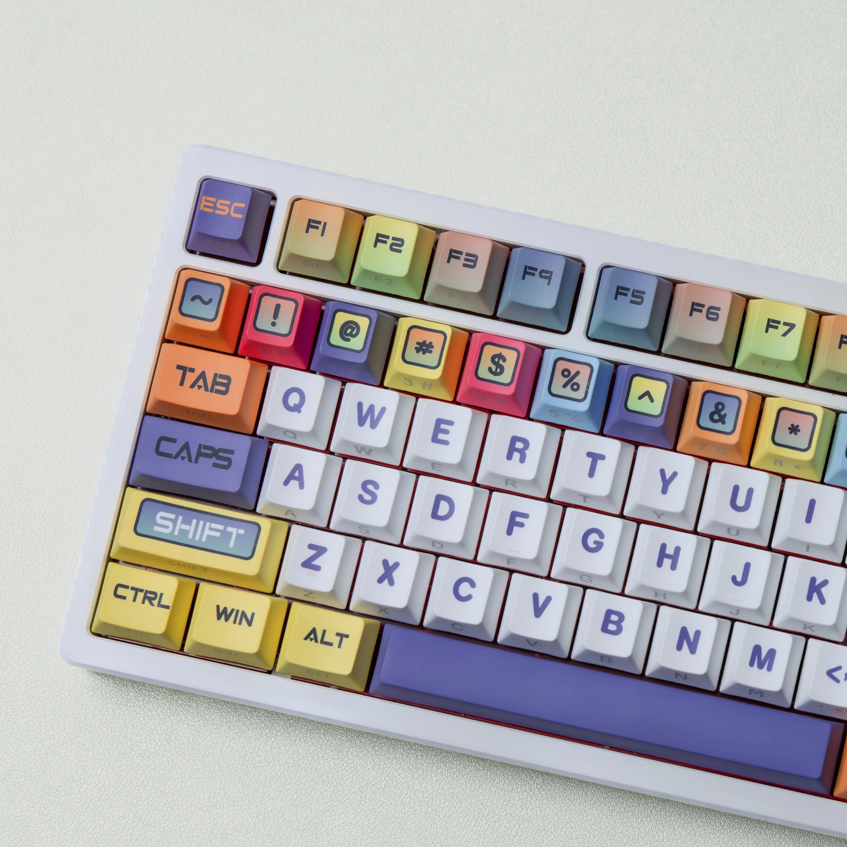JCM Keycaps Dye-Sub PBT Side light Cherry Profile Korean German French Spanish Russian For Mechanical Keyboard Cartoon Big Set
JCM Keycaps Dye-Sub PBT Side light Cherry Profile Korean German French Spanish Russian For Mechanical Keyboard Cartoon Big Set