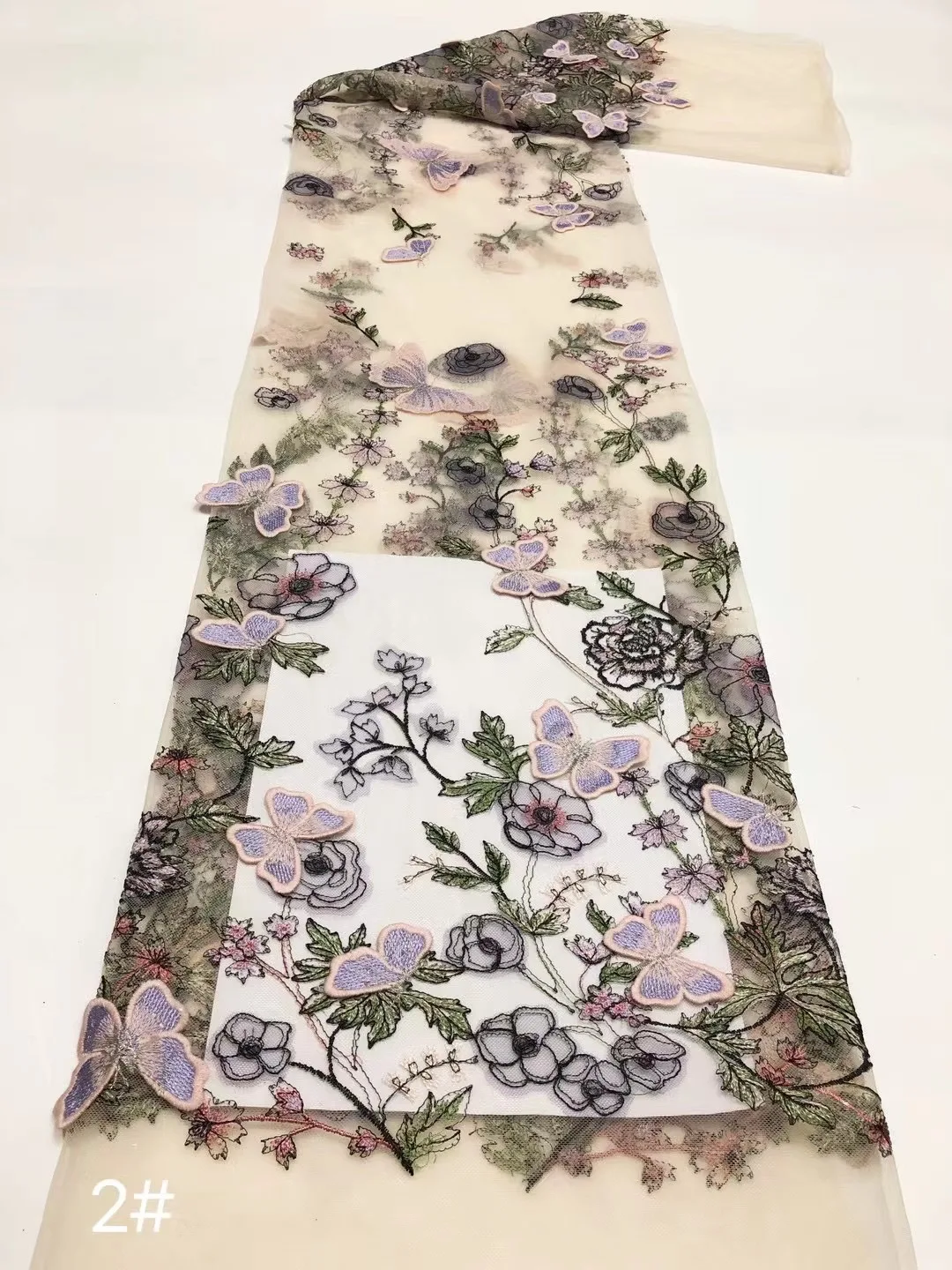 2024 New Listing Exquisite 5yards Wedding Party Dress Series Embroidery Europe Luxury Delicate Butterfly Top Quality Fabric
2024 New Listing Exquisite 5yards Wedding Party Dress Series Embroidery Europe Luxury Delicate Butterfly Top Quality Fabric