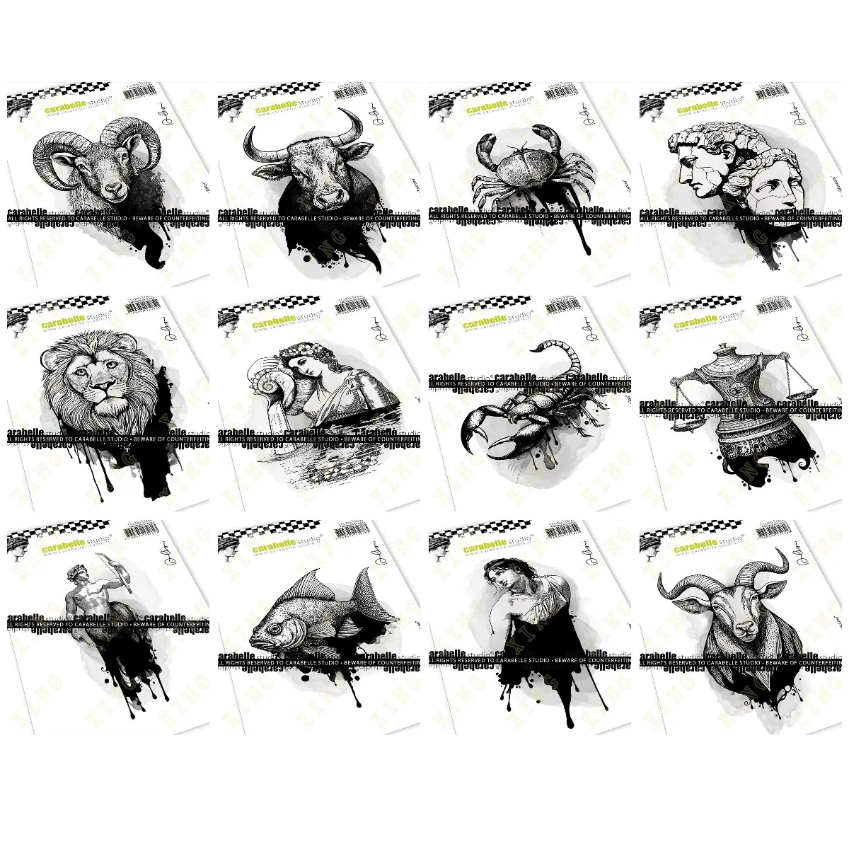 New Arrival Taurus Virgo Scorpio Clear Silicone Stamps Scrapbook Diary Decoration Embossing Template Diy Greeting Card Handmade
New Arrival Taurus Virgo Scorpio Clear Silicone Stamps Scrapbook Diary Decoration Embossing Template Diy Greeting Card Handmade