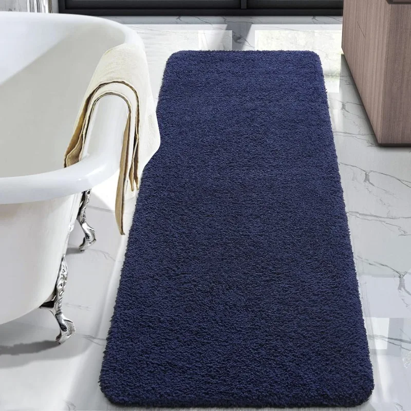 Bathroom Rug Runner 24x60 Inch, Soft Thick Absorbent Microfiber Bath Rugs for Bathroom, Shaggy Plush Non Slip Bath Mat for Tub
Bathroom Rug Runner 24x60 Inch, Soft Thick Absorbent Microfiber Bath Rugs for Bathroom, Shaggy Plush Non Slip Bath Mat for Tub