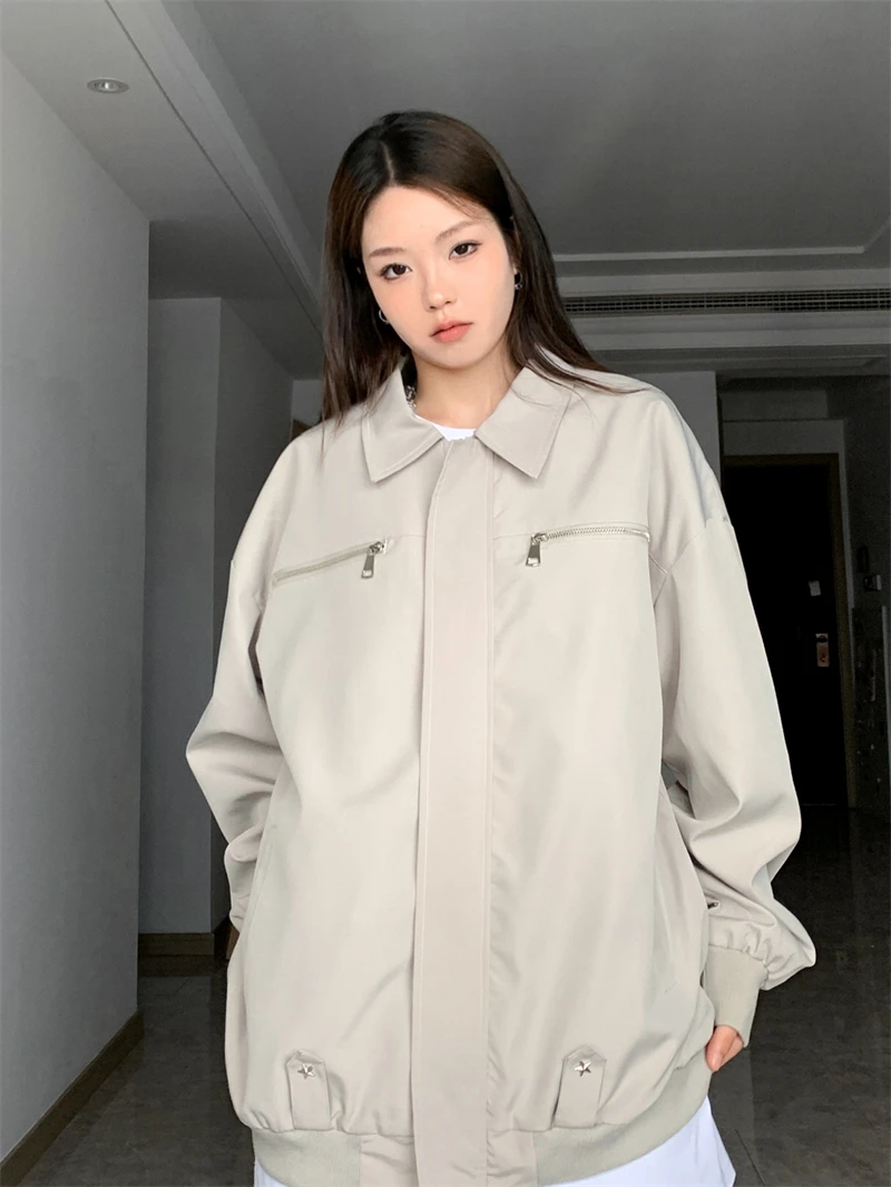 Loose Men's Pilot Jacket Spring Autumn American High Street Style Retro Workwear Coat Youth Fashion Trendy Top Casual Outerwear
Loose Men's Pilot Jacket Spring Autumn American High Street Style Retro Workwear Coat Youth Fashion Trendy Top Casual Outerwear