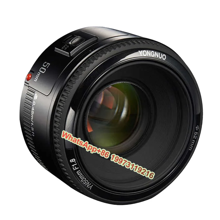 Объектив YONGNUO YN50mm F1.8 с большой диафрагмой и автофокусом 50 мм/f1.8 для зеркальных камер Canon EOS
Объектив YONGNUO YN50mm F1.8 с большой диафрагмой и автофокусом 50 мм/f1.8 для зеркальных камер Canon EOS