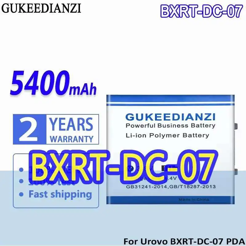 High Capacity 5400Mah For Urovo Bxrt-DC-07 Pda Personal Digital Assistant Battery
High Capacity 5400Mah For Urovo Bxrt-DC-07 Pda Personal Digital Assistant Battery