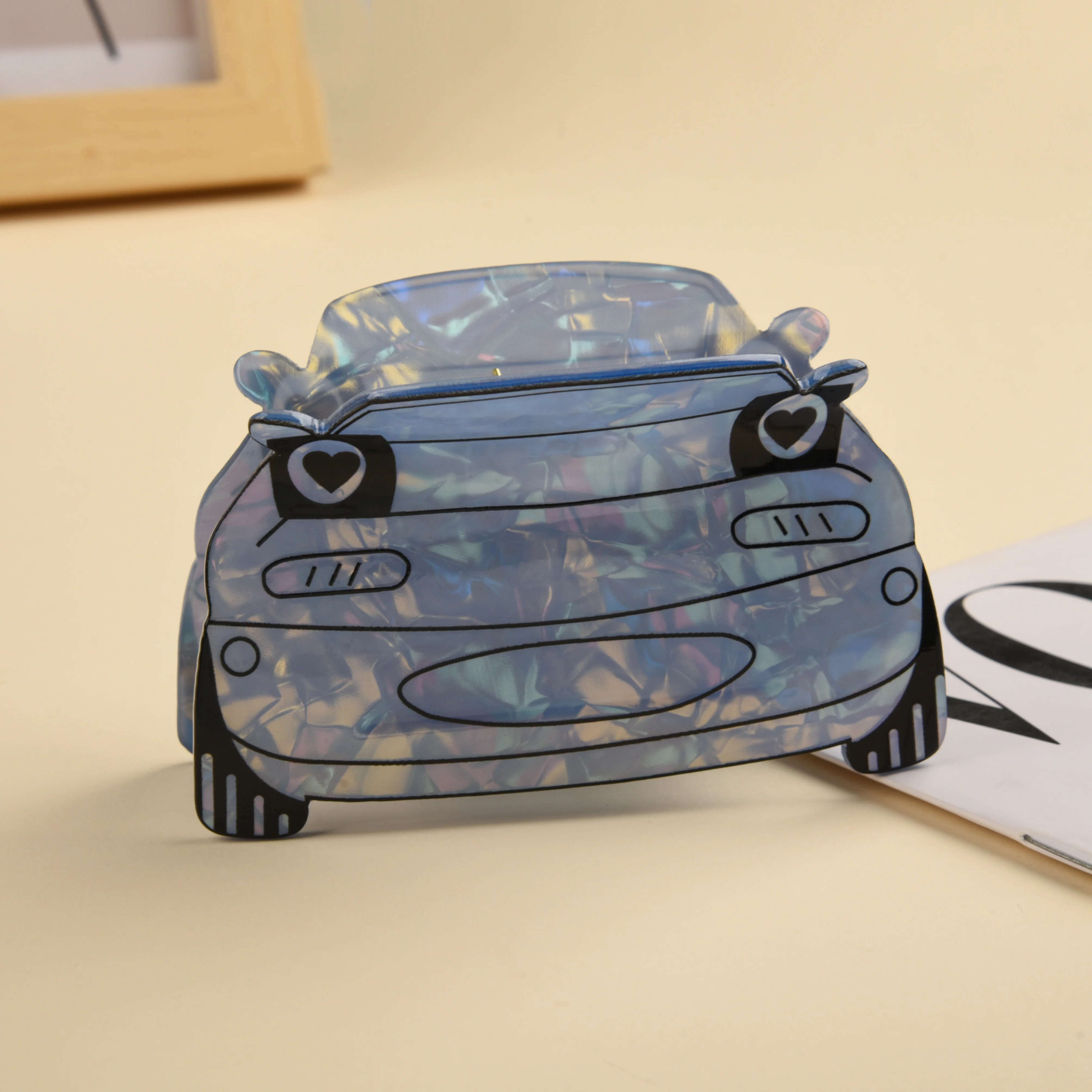 DuoShang Cute Cartoon Blue Car Acrylic Hair Claw Light Luxury Claw Clip Crab Hair Clip for Women Girls Headwear Hair Accessories
DuoShang Cute Cartoon Blue Car Acrylic Hair Claw Light Luxury Claw Clip Crab Hair Clip for Women Girls Headwear Hair Accessories