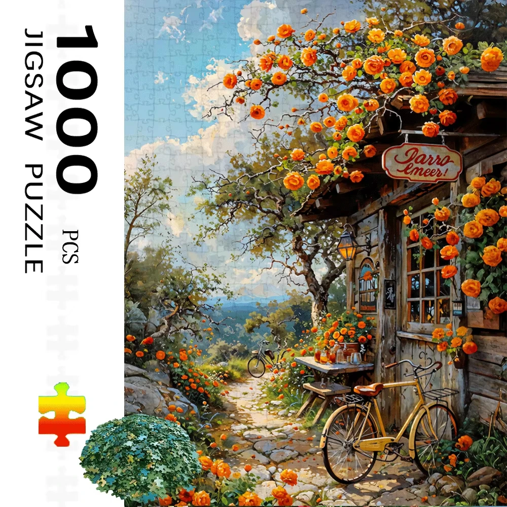 1000pcs Charming Cottage & Orange Blossom Jigsaw Puzzle - Large 70x50cm Vibrant Rustic Village Scene with Stone Path,
1000pcs Charming Cottage & Orange Blossom Jigsaw Puzzle - Large 70x50cm Vibrant Rustic Village Scene with Stone Path,