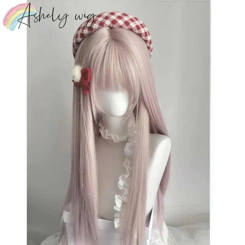 Light Pink Wig for Girls 24inch Long Straight Hair Wig Cute Natural High Temperature Fibers Synthetic Wigs for Daily Use Cosplay
Light Pink Wig for Girls 24inch Long Straight Hair Wig Cute Natural High Temperature Fibers Synthetic Wigs for Daily Use Cosplay