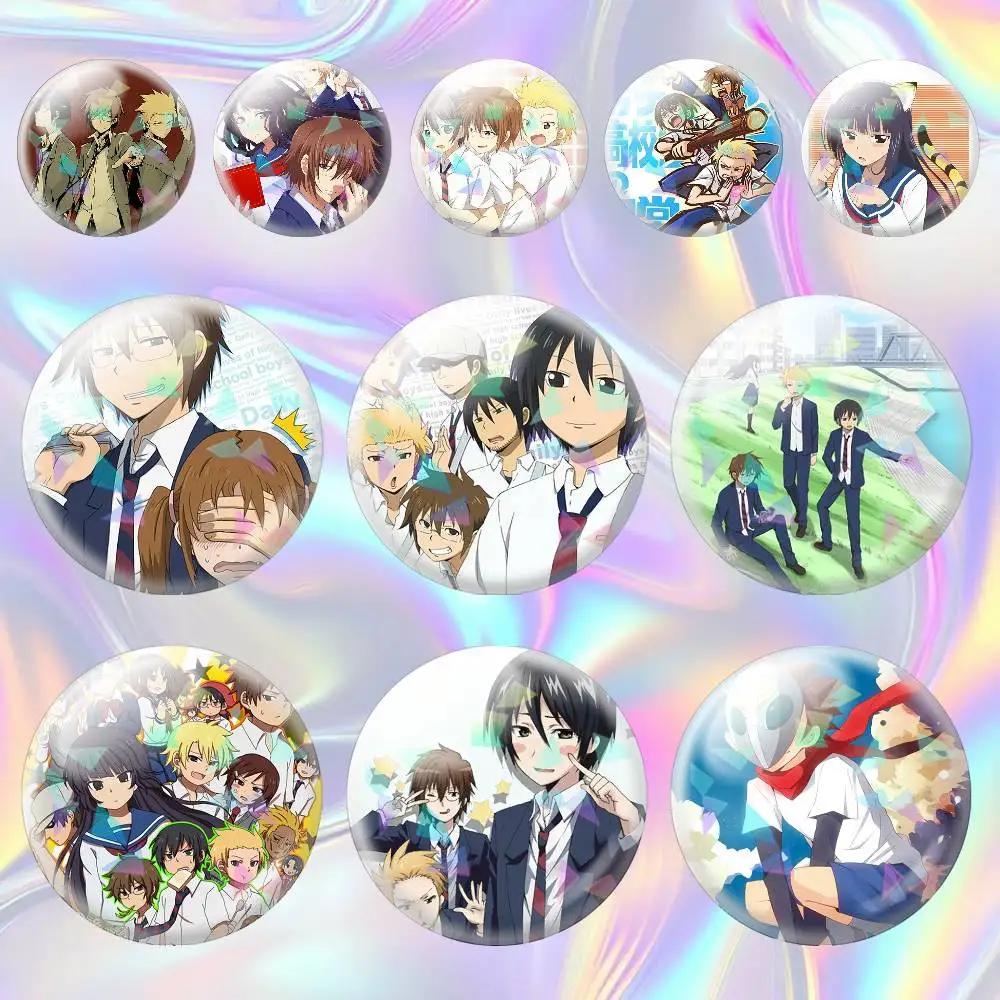 Daily Lives of high school boys Anime 75mm 44mm 25mm Brooch Backpack Hat Pins Accessories Toys Badge
Daily Lives of high school boys Anime 75mm 44mm 25mm Brooch Backpack Hat Pins Accessories Toys Badge
