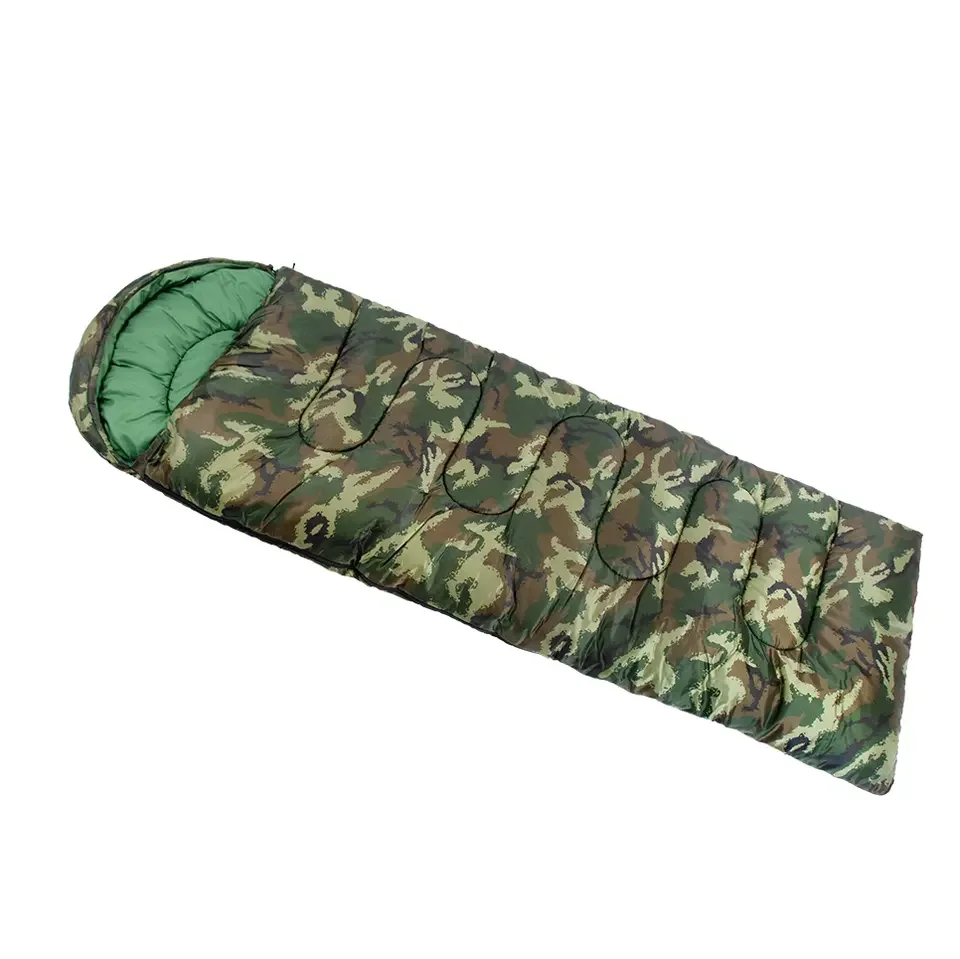 Wholesale Camouflage Waterproof Sleeping Bag Lightweight Sleeping Bags for Outdoor Camping
Wholesale Camouflage Waterproof Sleeping Bag Lightweight Sleeping Bags for Outdoor Camping