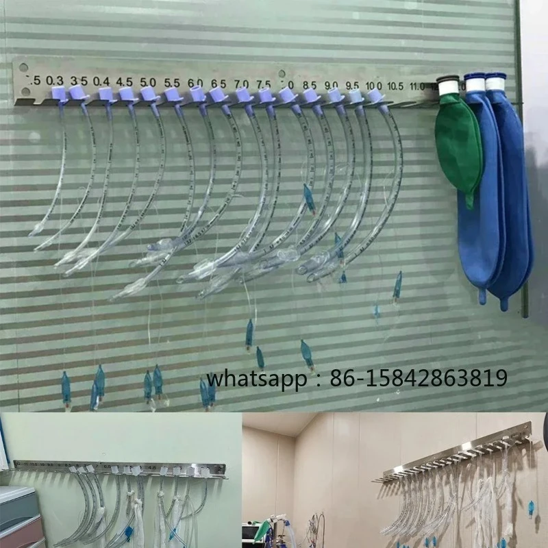 Endotracheal Tube 304 Stainless Steel Rack Wall Hanging Frame For Endotracheal Tubes Veterinaria Equipment
Endotracheal Tube 304 Stainless Steel Rack Wall Hanging Frame For Endotracheal Tubes Veterinaria Equipment