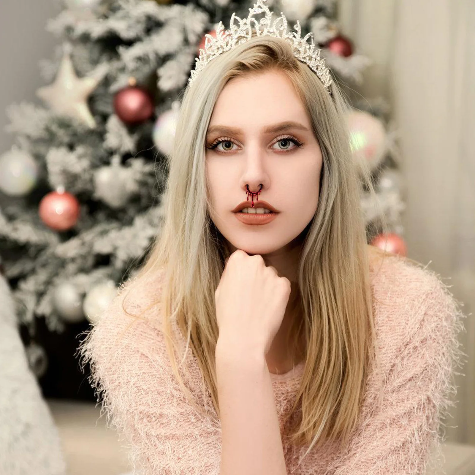 4 Pcs Gothic Stud Earrings Body Piercing Jewelry Hallowee Party Halloween for Women
4 Pcs Gothic Stud Earrings Body Piercing Jewelry Hallowee Party Halloween for Women