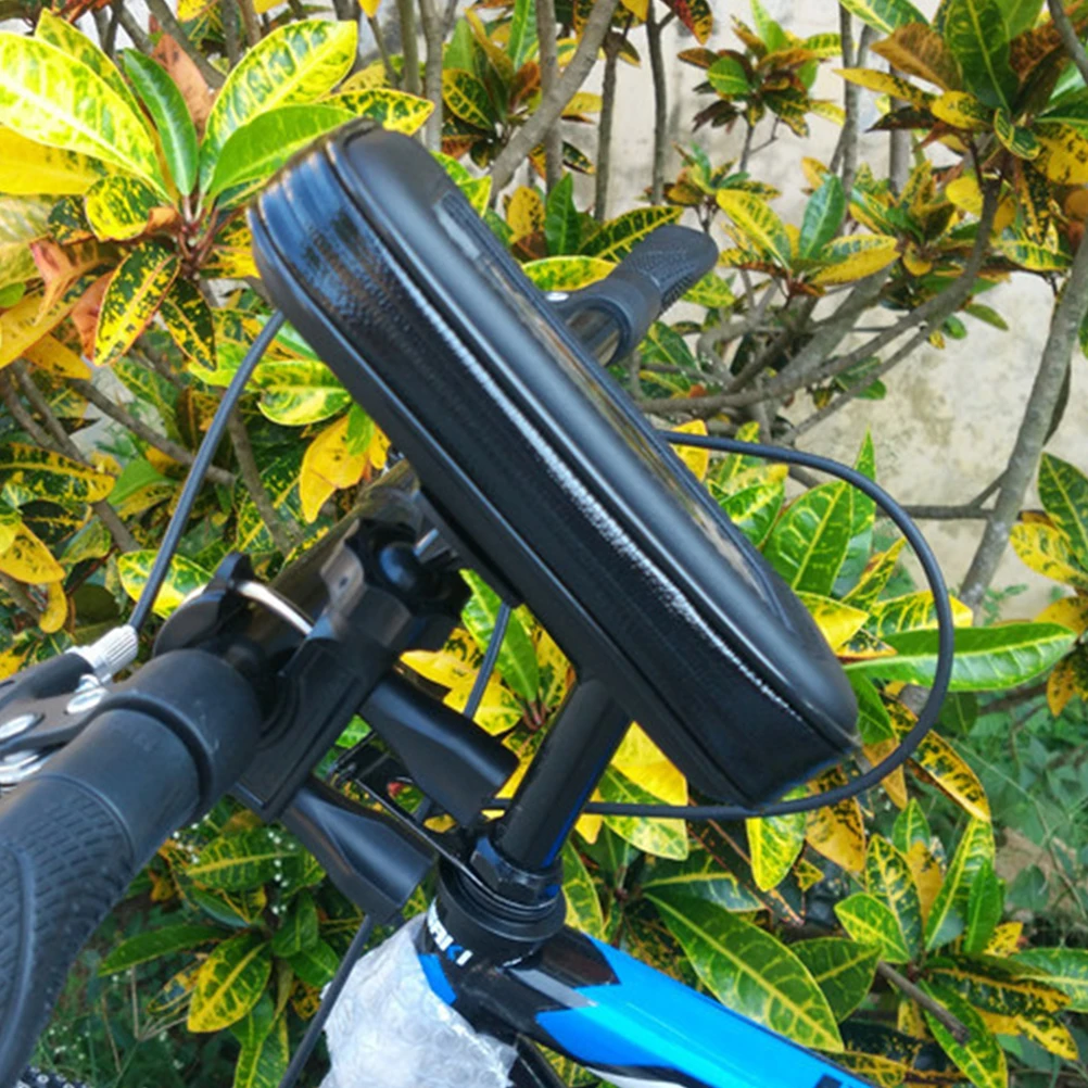 Waterproof Bicycle Phone Mount Bag Secure Holder All Cellphones Screen Navigation Mountain Bike Cycling Storage Frame
Waterproof Bicycle Phone Mount Bag Secure Holder All Cellphones Screen Navigation Mountain Bike Cycling Storage Frame