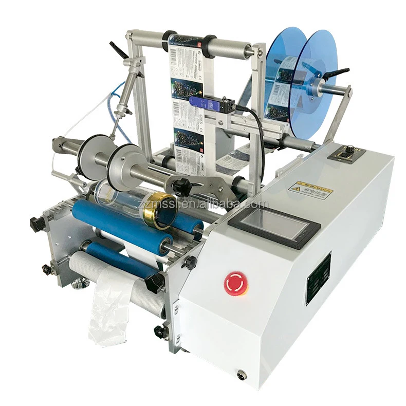 Round Bottle Labeling Machine Self-adhesive Label Paper Pasting Machine Positioning Labeling Machine 
Round Bottle Labeling Machine Self-adhesive Label Paper Pasting Machine Positioning Labeling Machine