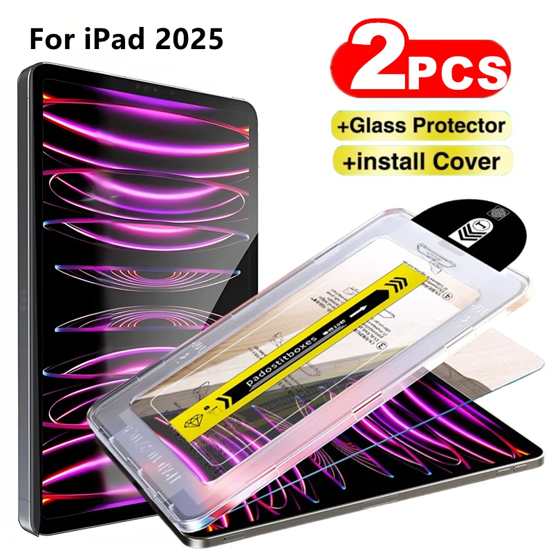 2PCS Tempered Glass For iPad Pro 13 11 10 12.9 M4 10t 9t 8t Mini 6 7 Screen Protectorfor iPad Air 4 5 11 13 A16 M3 M2 Film
2PCS Tempered Glass For iPad Pro 13 11 10 12.9 M4 10t 9t 8t Mini 6 7 Screen Protectorfor iPad Air 4 5 11 13 A16 M3 M2 Film
