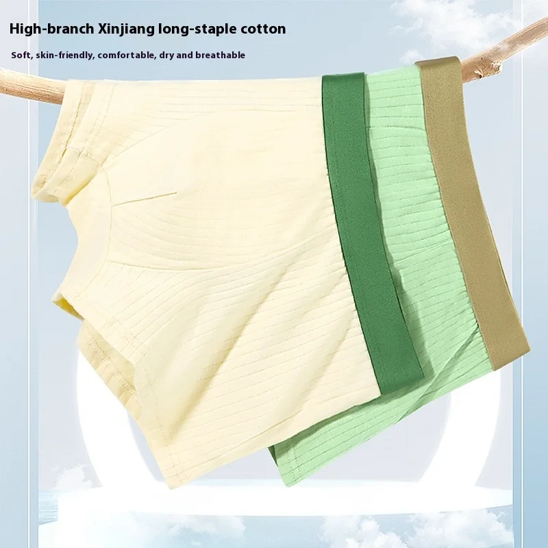 Pure cotton technology men's ginseng goji berry temperature controlled flat corner shorts, warm and breathable four corner plus
Pure cotton technology men's ginseng goji berry temperature controlled flat corner shorts, warm and breathable four corner plus