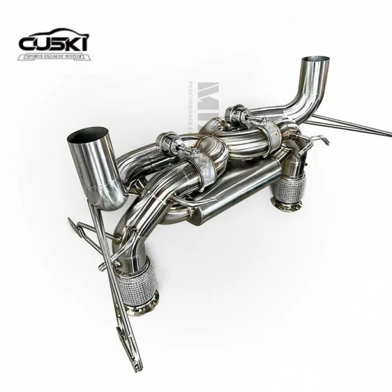 High Flow Automotive Exhaust Modification Parts--Catback exhaust system For Lamborghini Huracan EVO car exhaust duct
High Flow Automotive Exhaust Modification Parts--Catback exhaust system For Lamborghini Huracan EVO car exhaust duct 