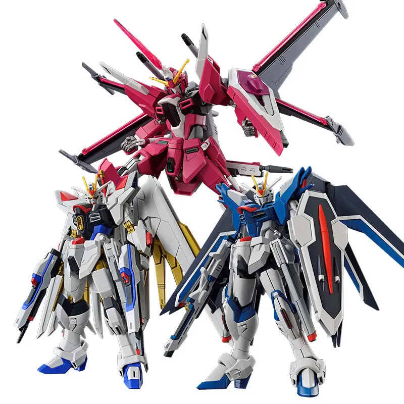 Bandai Original HG SEED Gundam Assembly Model Incredible Strike Rising Freedom Justice Blitz Duel Action Figure Gift for Fans
Bandai Original HG SEED Gundam Assembly Model Incredible Strike Rising Freedom Justice Blitz Duel Action Figure Gift for Fans