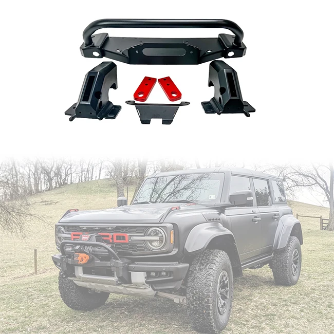 XDS Up To Date LUMA Off-road Full Winch Mount With Bull Bar For Bronco 2021 2022 2023 2024 2/4 Door Raptor Accessories 
XDS Up To Date LUMA Off-road Full Winch Mount With Bull Bar For Bronco 2021 2022 2023 2024 2/4 Door Raptor Accessories