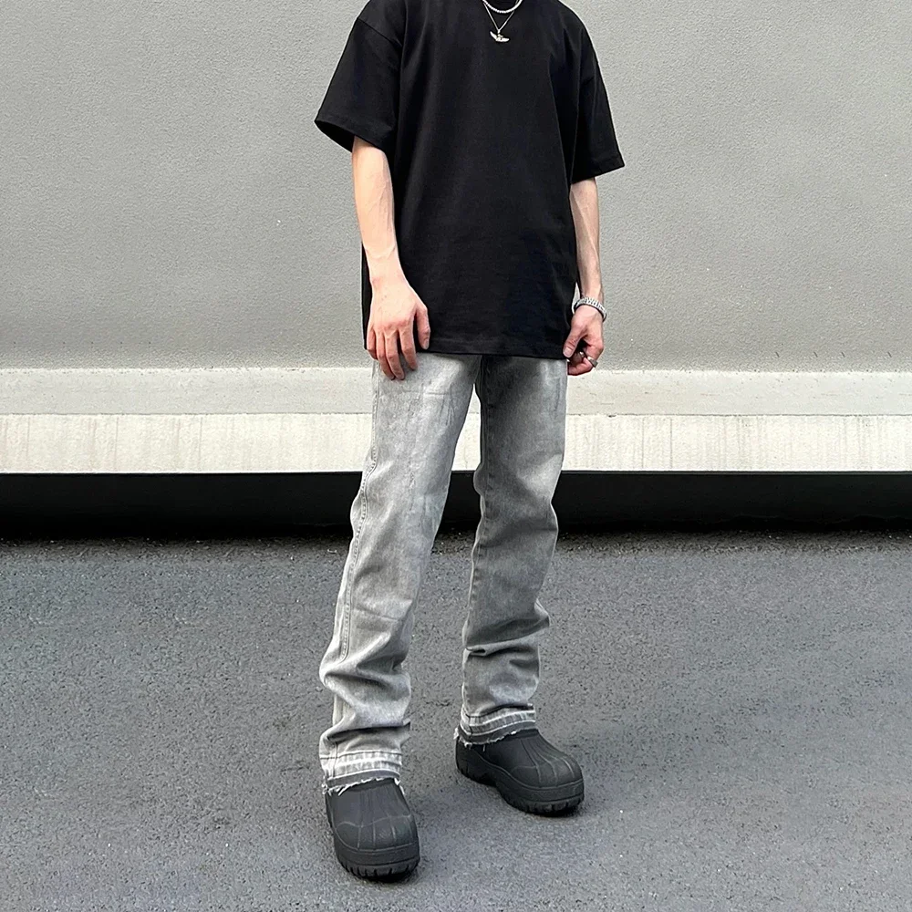 Skinny Jeans Men Gray Summer High Street Pantalones Hombre Simple Slim Trousers Streetwear Vintage Fit Autumn Y2k Denim Pants
Skinny Jeans Men Gray Summer High Street Pantalones Hombre Simple Slim Trousers Streetwear Vintage Fit Autumn Y2k Denim Pants