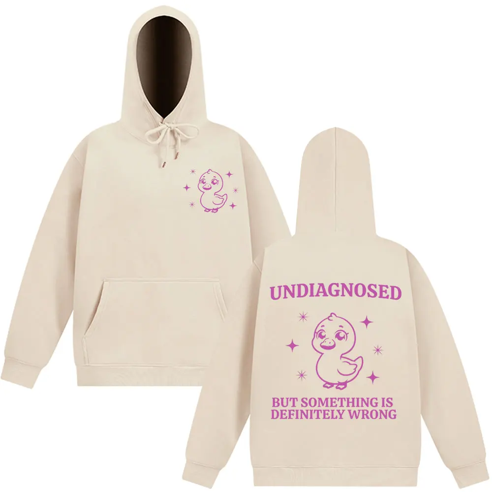 Undiagnosed But Something Is Wrong Funny Cute Duck Pullover Man Woman Hoodies Winter Fleece Casual Unisex Sweatshirt Streetwear
Undiagnosed But Something Is Wrong Funny Cute Duck Pullover Man Woman Hoodies Winter Fleece Casual Unisex Sweatshirt Streetwear
