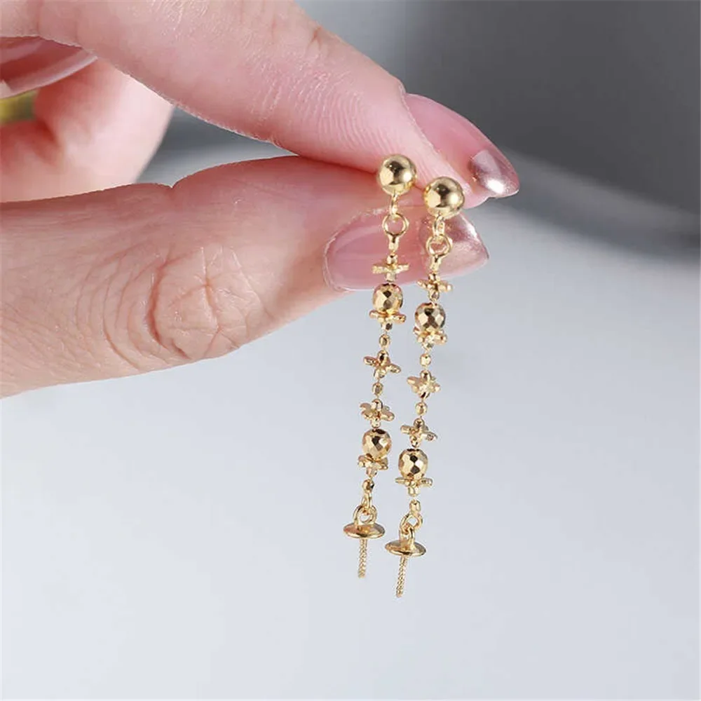 S925 Sterling Silver Pearl Earring Settings DIY Jewelry Making Supplies Blank Earring Posts for Handcrafted Accessories No Pearl
S925 Sterling Silver Pearl Earring Settings DIY Jewelry Making Supplies Blank Earring Posts for Handcrafted Accessories No Pearl