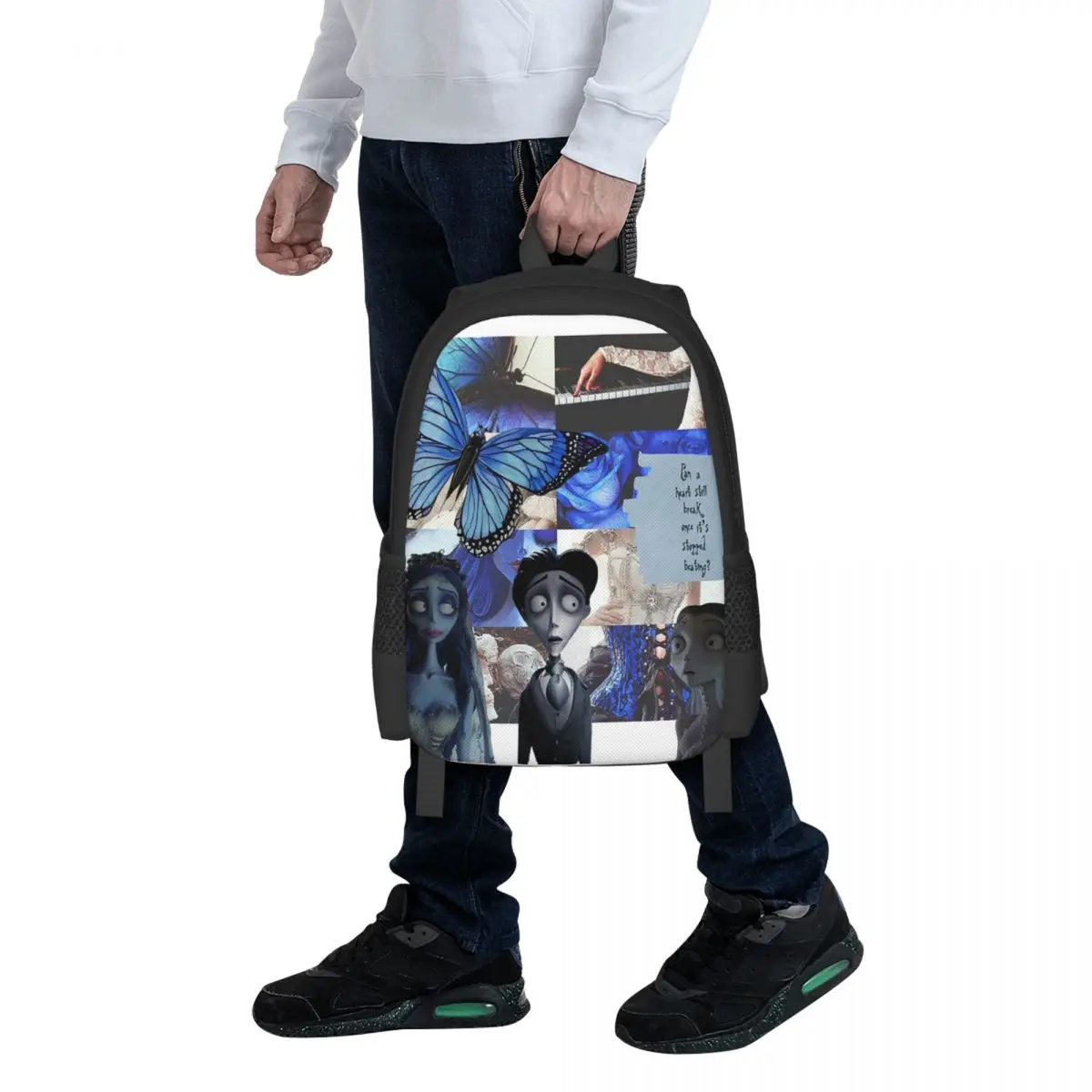 The Corpse Bride Student Backpack School Bag Hiking Travel Daypack for Men Women Fashion Bookbag Shoulder Bags
The Corpse Bride Student Backpack School Bag Hiking Travel Daypack for Men Women Fashion Bookbag Shoulder Bags