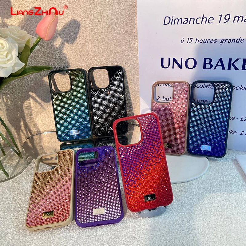 Full Diamond Gradient Bling Phone Case For Apple16 Iphone 15 14 13 12 11 Not Easy To Fall Off Diamonds Luxury Fashion Phone Case
Full Diamond Gradient Bling Phone Case For Apple16 Iphone 15 14 13 12 11 Not Easy To Fall Off Diamonds Luxury Fashion Phone Case