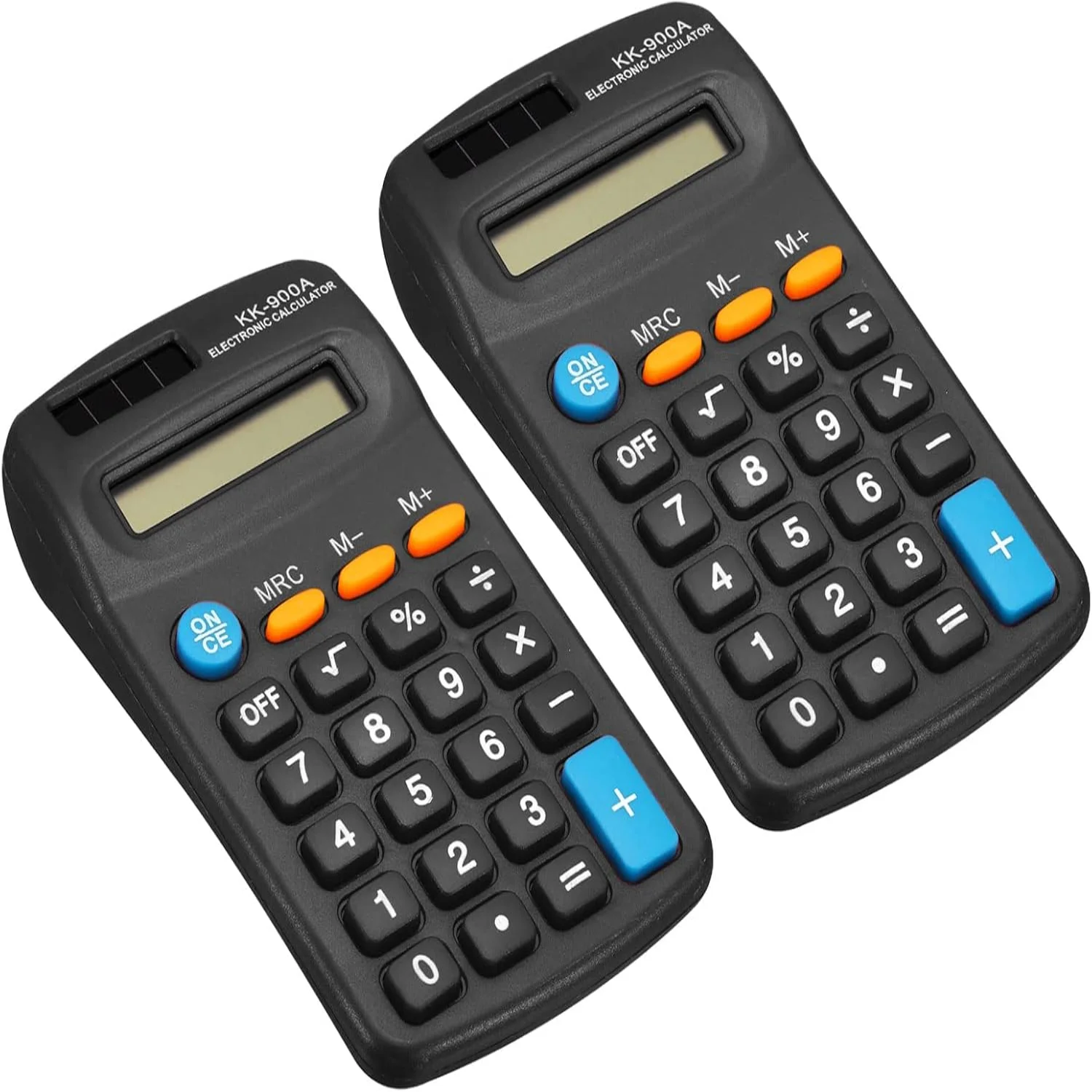 Calculator, 2 Pack 8 Digit LCD Display Calculator 4 Small Desktop Calculator Battery Powered Calculator for Office, Dark Blue
Calculator, 2 Pack 8 Digit LCD Display Calculator 4 Small Desktop Calculator Battery Powered Calculator for Office, Dark Blue