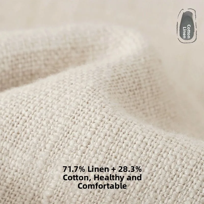 Spring Summer High End Linen Men's Cotton Linen Loose Straight Leg Summer Thin Long Casual Pants Straight Tube Trousers
Spring Summer High End Linen Men's Cotton Linen Loose Straight Leg Summer Thin Long Casual Pants Straight Tube Trousers