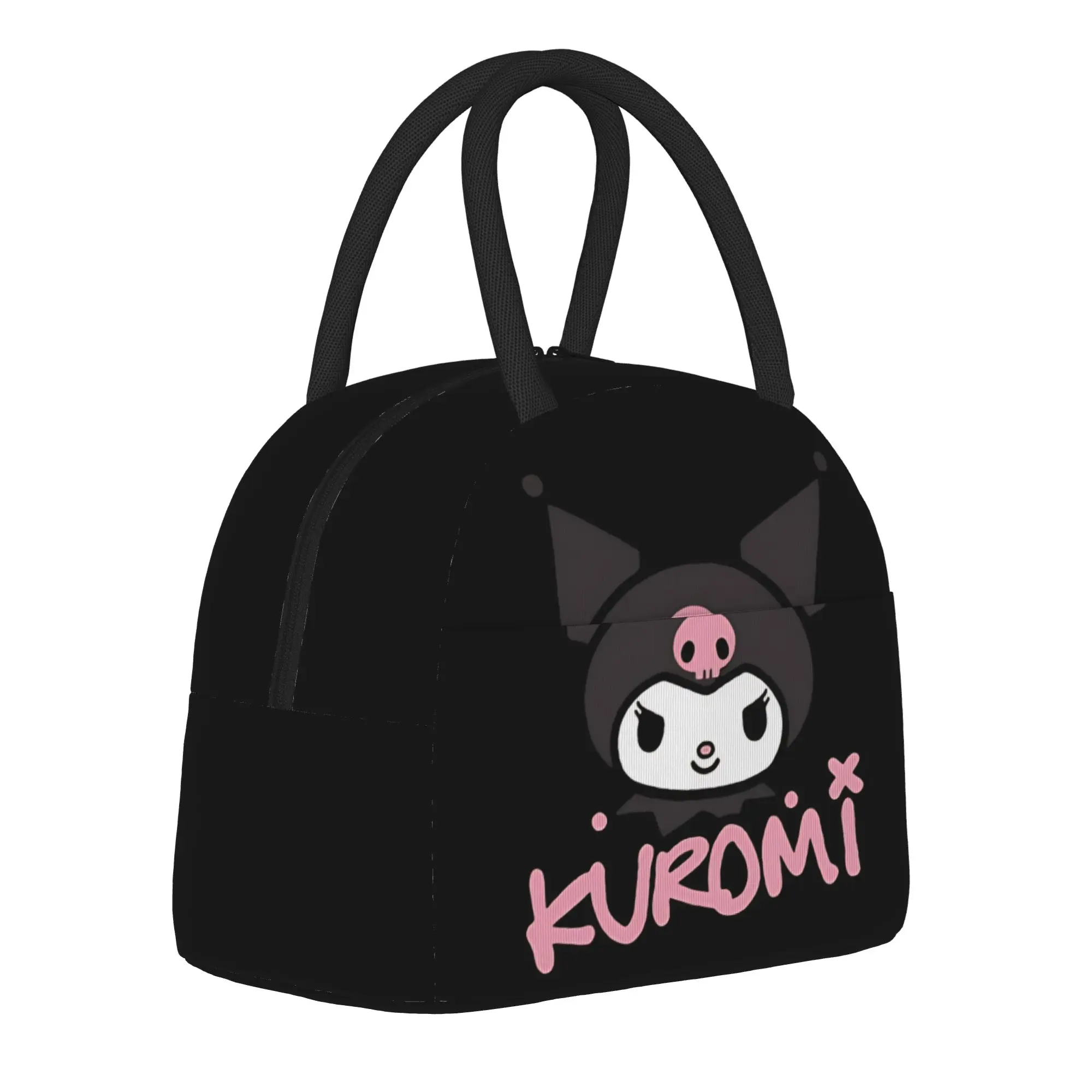 Cartoon Kuromi Insulated Lunch Bags Leakproof Meal Container Thermal Bag Lunch Box Tote Beach Outdoor Food Handbags
Cartoon Kuromi Insulated Lunch Bags Leakproof Meal Container Thermal Bag Lunch Box Tote Beach Outdoor Food Handbags