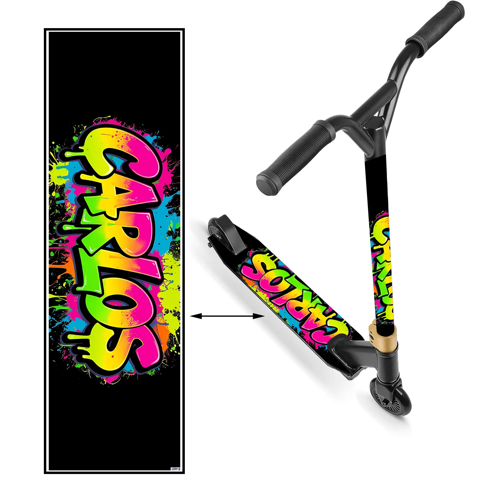 Tide cool graffiti scooter sticker, skateboard body sticker, personalized installation anti-skid PVC material sticker easy
Tide cool graffiti scooter sticker, skateboard body sticker, personalized installation anti-skid PVC material sticker easy